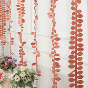 50 ft Taffeta Ribbon Sash DIY Fabric Leaves Petals Garland
