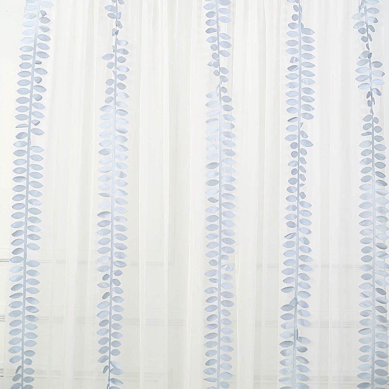 50 ft Taffeta Ribbon Sash DIY Fabric Leaves Petals Garland