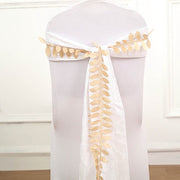 50 ft Taffeta Ribbon Sash DIY Fabric Leaves Petals Garland