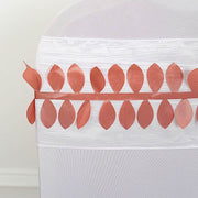 50 ft Taffeta Ribbon Sash DIY Fabric Leaves Petals Garland