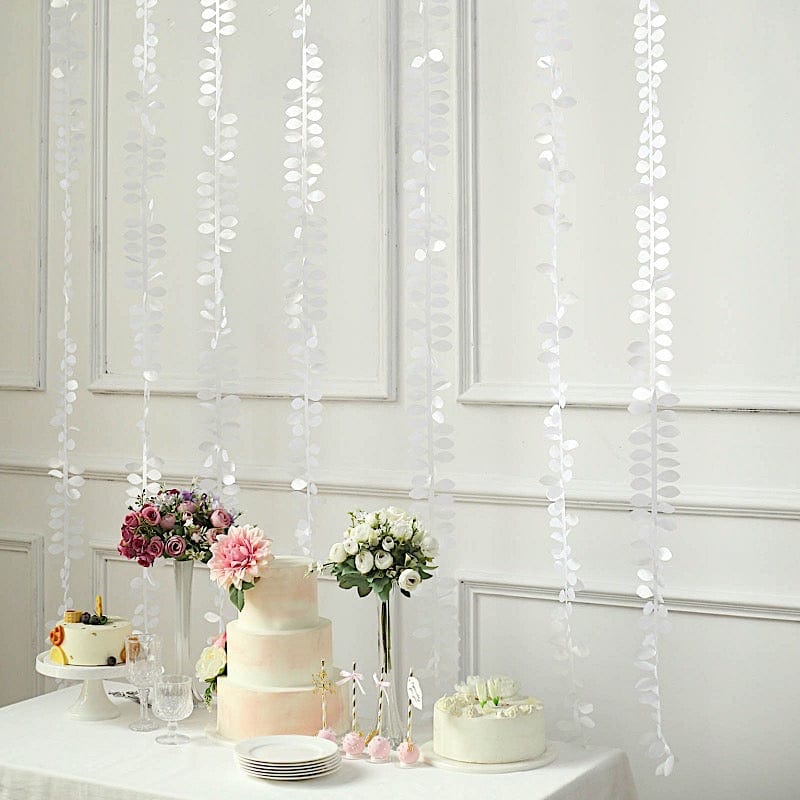 50 ft Taffeta Ribbon Sash DIY Fabric Leaves Petals Garland