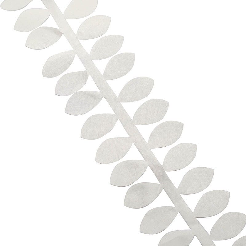 50 ft Taffeta Ribbon Sash DIY Fabric Leaves Petals Garland