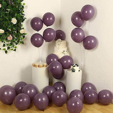 50 Matte Pastel Biodegradable Balloons