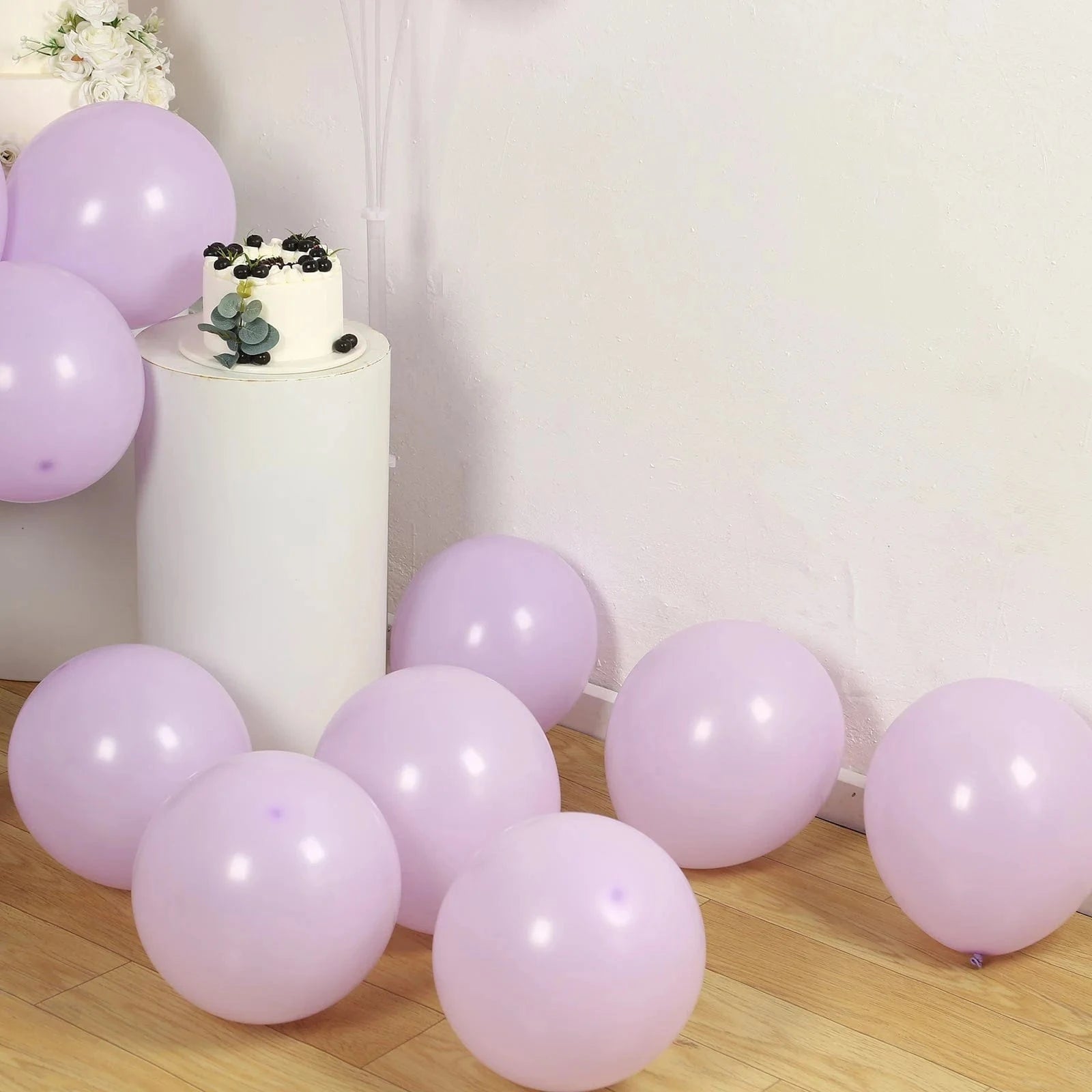 50 Matte Pastel Biodegradable Balloons