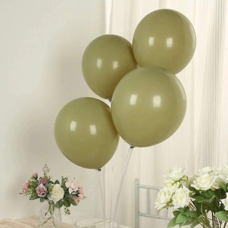 50 Matte Pastel Biodegradable Balloons