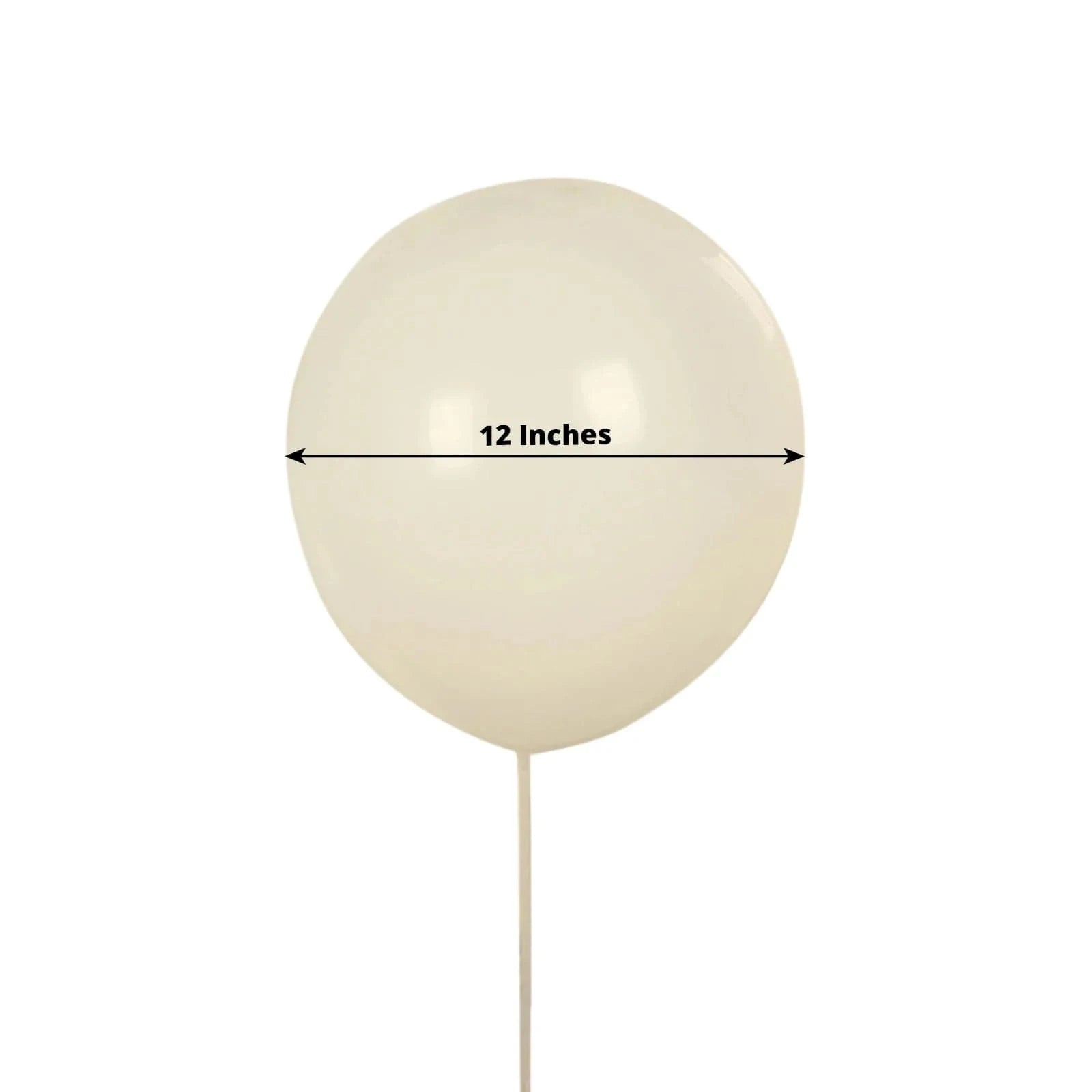 50 Matte Pastel Biodegradable Balloons