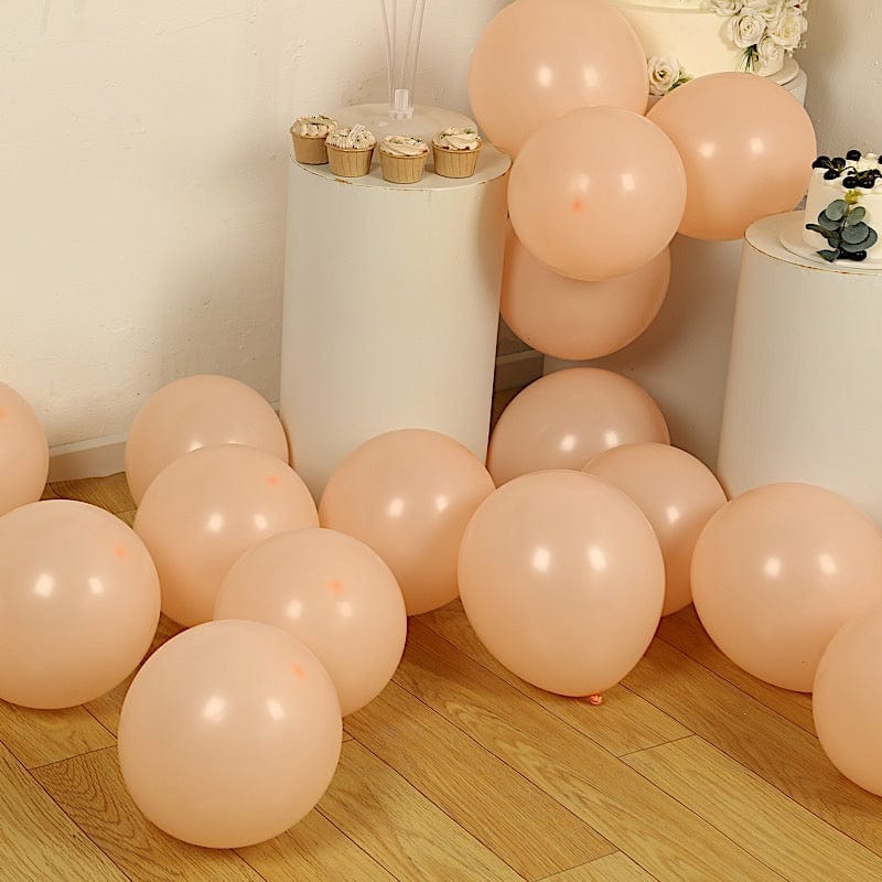 50 Matte Pastel Biodegradable Balloons