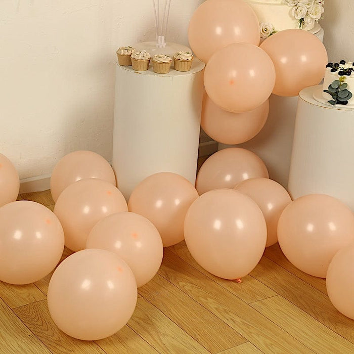 50 Matte Pastel Biodegradable Balloons