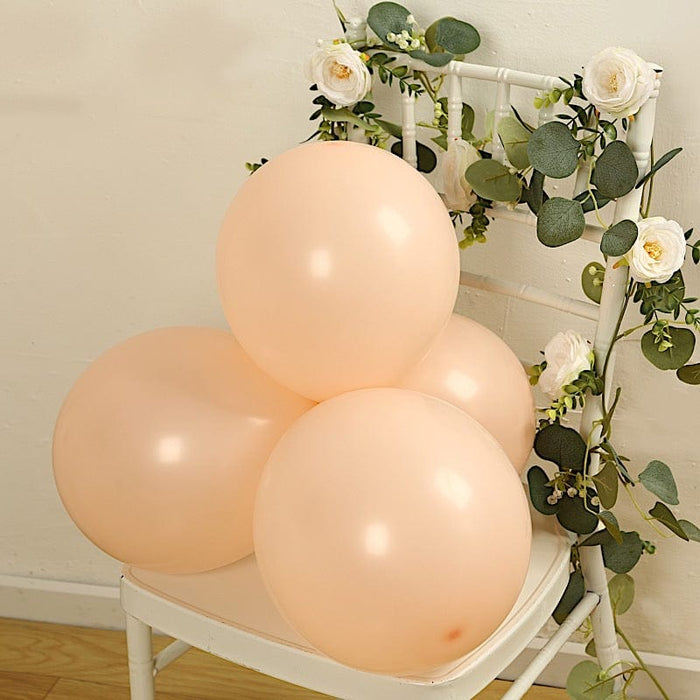 50 Matte Pastel Biodegradable Balloons