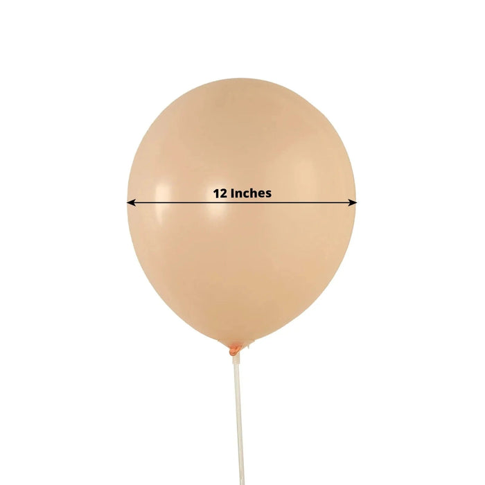 50 Matte Pastel Biodegradable Balloons
