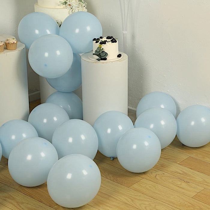 50 Matte Pastel Biodegradable Balloons