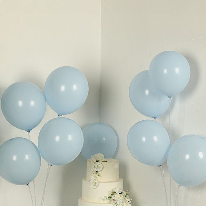 50 Matte Pastel Biodegradable Balloons