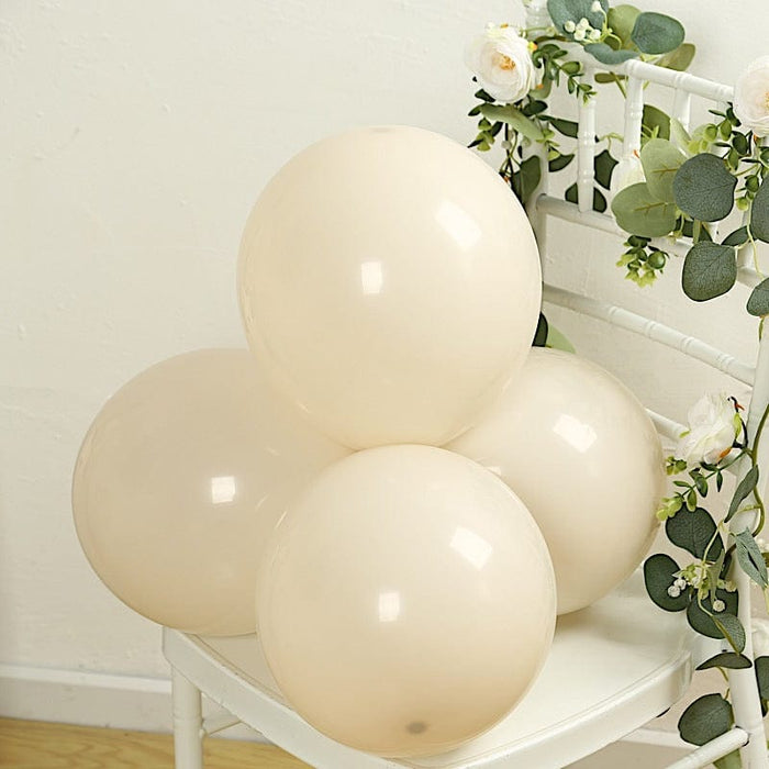 50 Matte Pastel Biodegradable Balloons