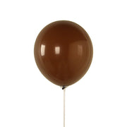 50 Matte Pastel Biodegradable Balloons BLOON_BIO_MPTL_12_BRN