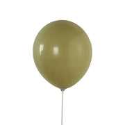 50 Matte Pastel Biodegradable Balloons BLOON_BIO_MPTL_12_OLVE