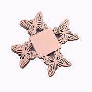50 Metallic 4" Butterfly Mini Square Paper Cupcake Dessert Liners - Gold CAKE_WRAP_PAP04_054