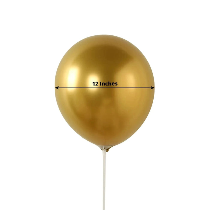 50 Metallic Biodegradable Party Balloons