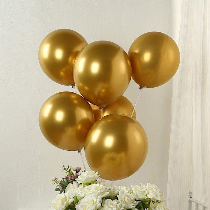50 Metallic Biodegradable Party Balloons