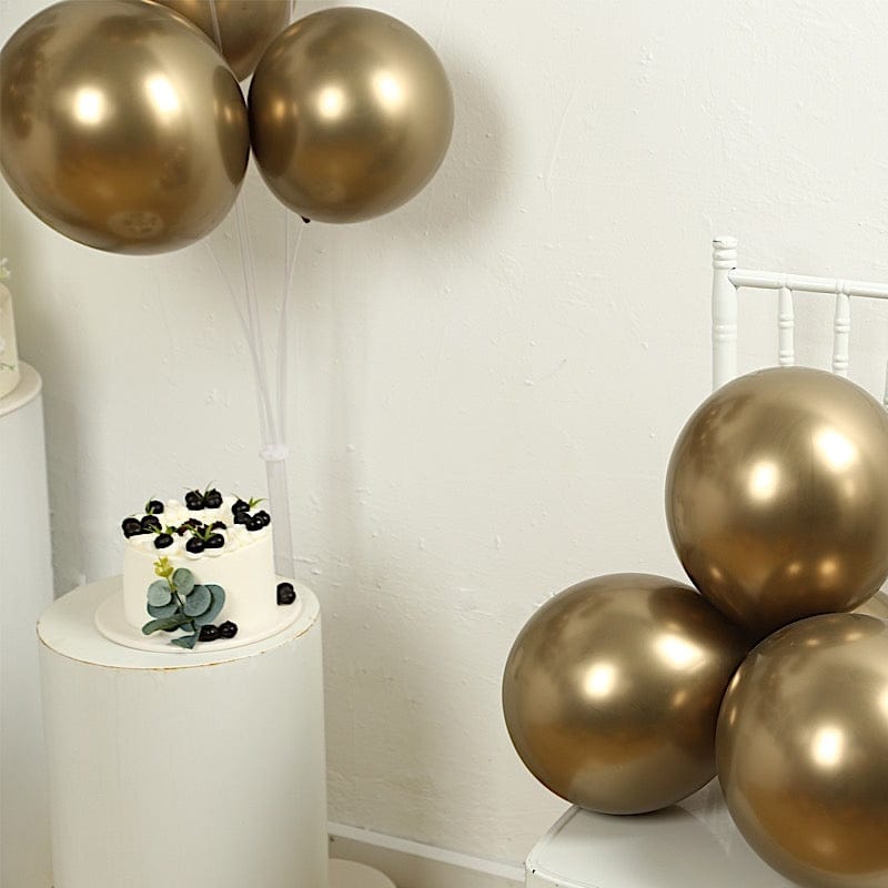 50 Metallic Biodegradable Party Balloons