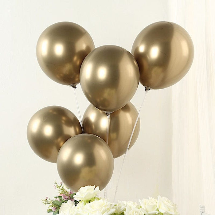 50 Metallic Biodegradable Party Balloons