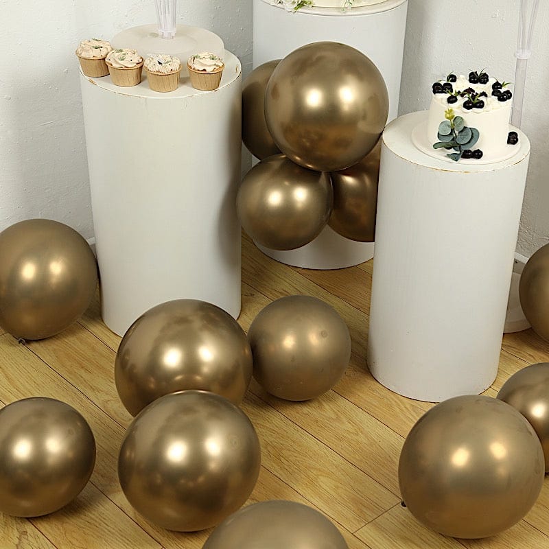 50 Metallic Biodegradable Party Balloons