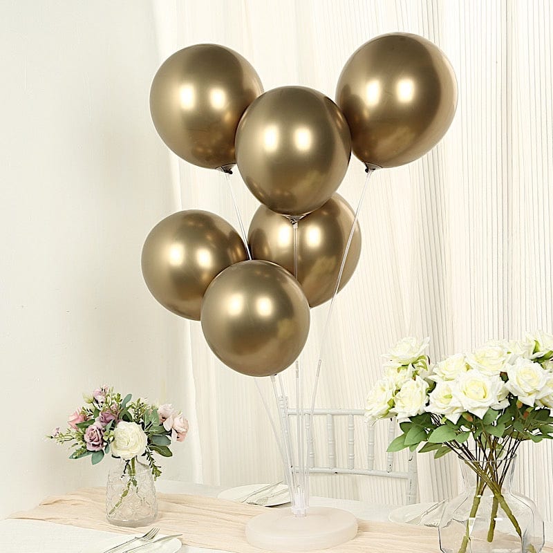 50 Metallic Biodegradable Party Balloons
