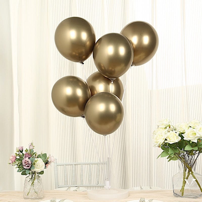 50 Metallic Biodegradable Party Balloons