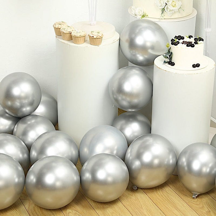 50 Metallic Biodegradable Party Balloons