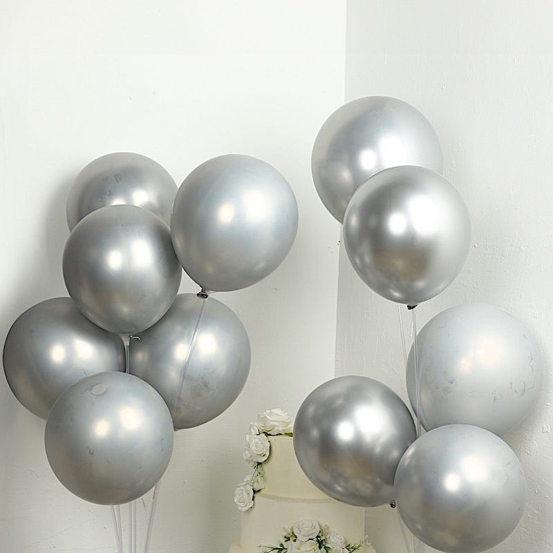 50 Metallic Biodegradable Party Balloons