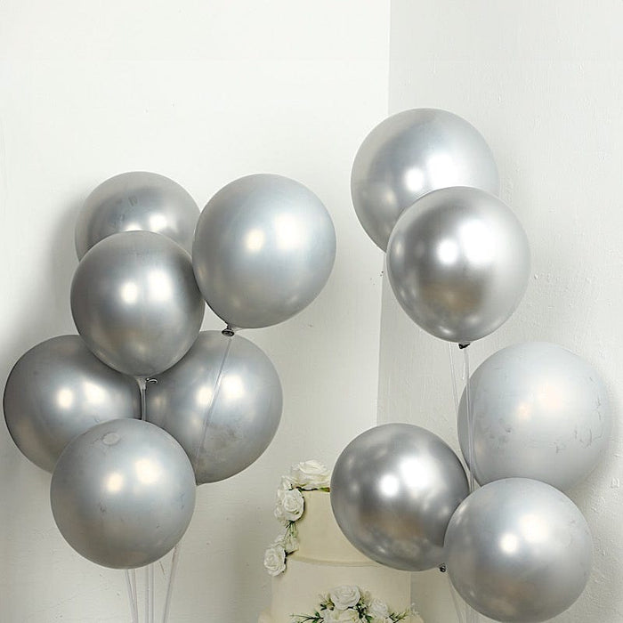 50 Metallic Biodegradable Party Balloons