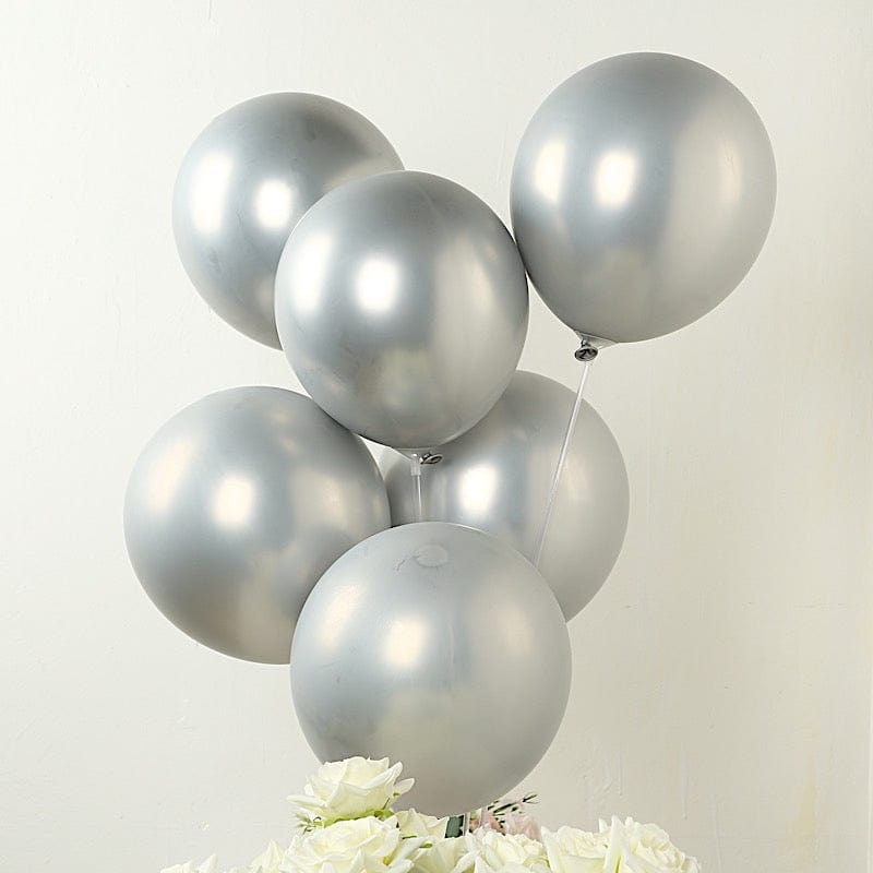 50 Metallic Biodegradable Party Balloons