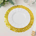 50 Metallic Medallion Style Paper Placemats - Gold DSP_PPDOL_RND02_12_GOLD
