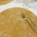50 Non-Woven 13" Mesh Fiber Disposable Round Placemats