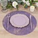 50 Non-Woven 13" Mesh Fiber Disposable Round Placemats