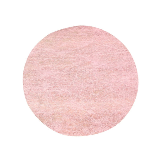 50 Non-Woven 13" Mesh Fiber Disposable Round Placemats PLMAT_DSP01_13_PINK