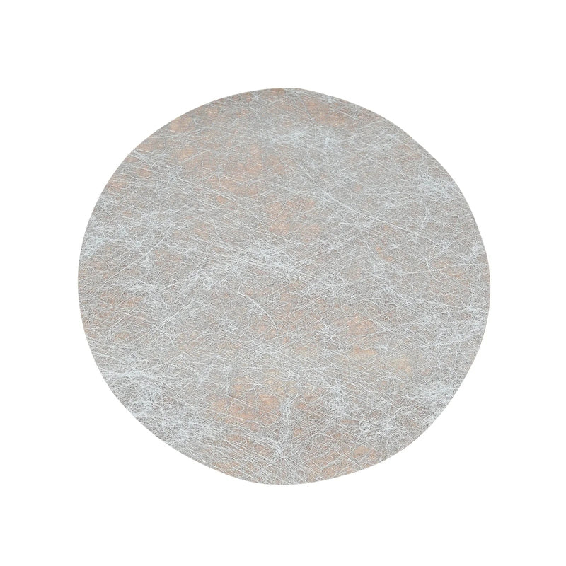 50 Non-Woven 13" Mesh Fiber Disposable Round Placemats PLMAT_DSP01_13_SILV