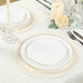 50 Pack 13" Round Disposable Paper Table Placemats
