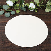 50 Pack 13" Round Disposable Paper Table Placemats