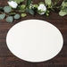 50 Pack 13" Round Disposable Paper Table Placemats