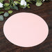 50 Pack 13" Round Disposable Paper Table Placemats