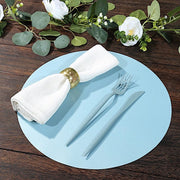 50 Pack 13" Round Disposable Paper Table Placemats