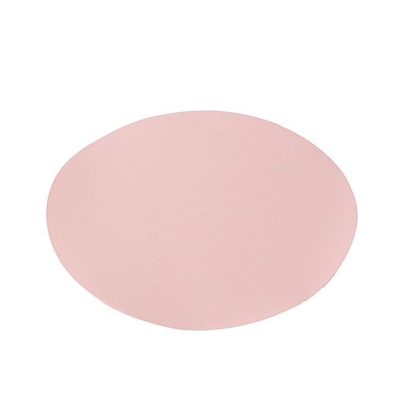 50 Pack 13" Round Disposable Paper Table Placemats DSP_CHRG_R0018_PINK