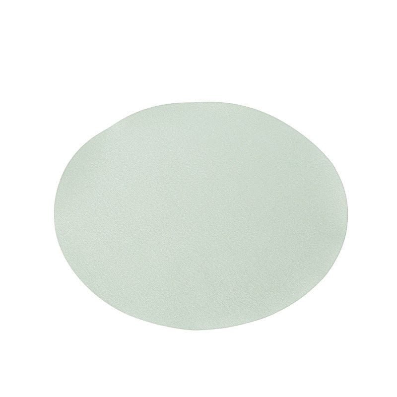 50 Pack 13" Round Disposable Paper Table Placemats DSP_CHRG_R0018_SAGE