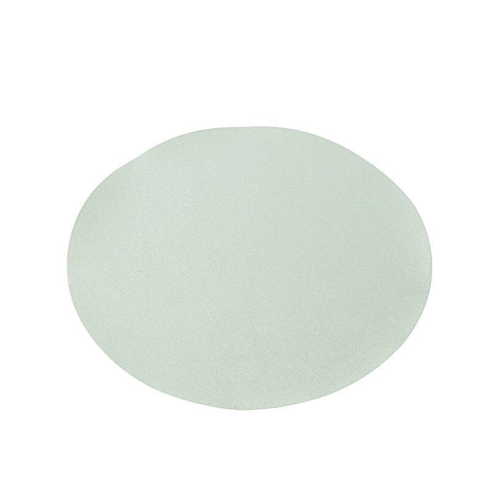 50 Pack 13" Round Disposable Paper Table Placemats DSP_CHRG_R0018_SAGE