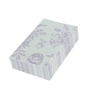 50 Paper 2-Ply Dinner Napkins in French Toile Floral Pattern