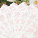 50 Paper Cocktail Napkins in French Toile Floral Pattern