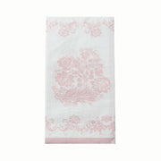 50 Paper Dinner Napkins in French Toile Floral Pattern - White and Pink NAP_DIN26_PINK