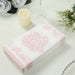 50 Paper Dinner Napkins in French Toile Floral Pattern - White and Pink NAP_DIN26_PINK