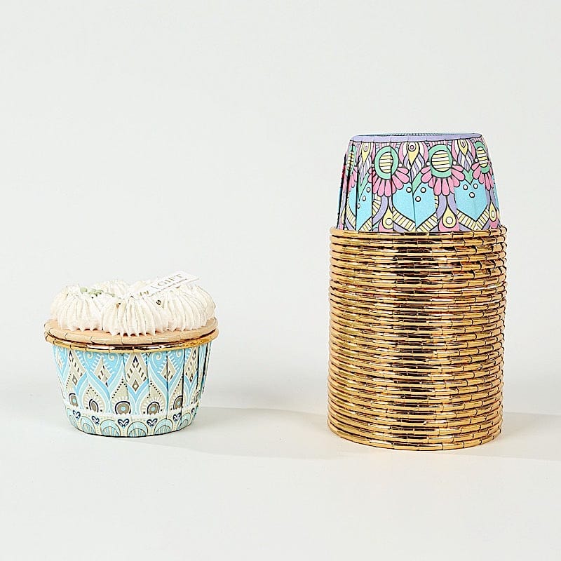 50 Paper Foil Cupcake Liners - Assorted CAKE_CUP_FOIL02_ASST