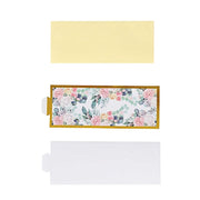 50 Paper Napkin Rings Floral Print